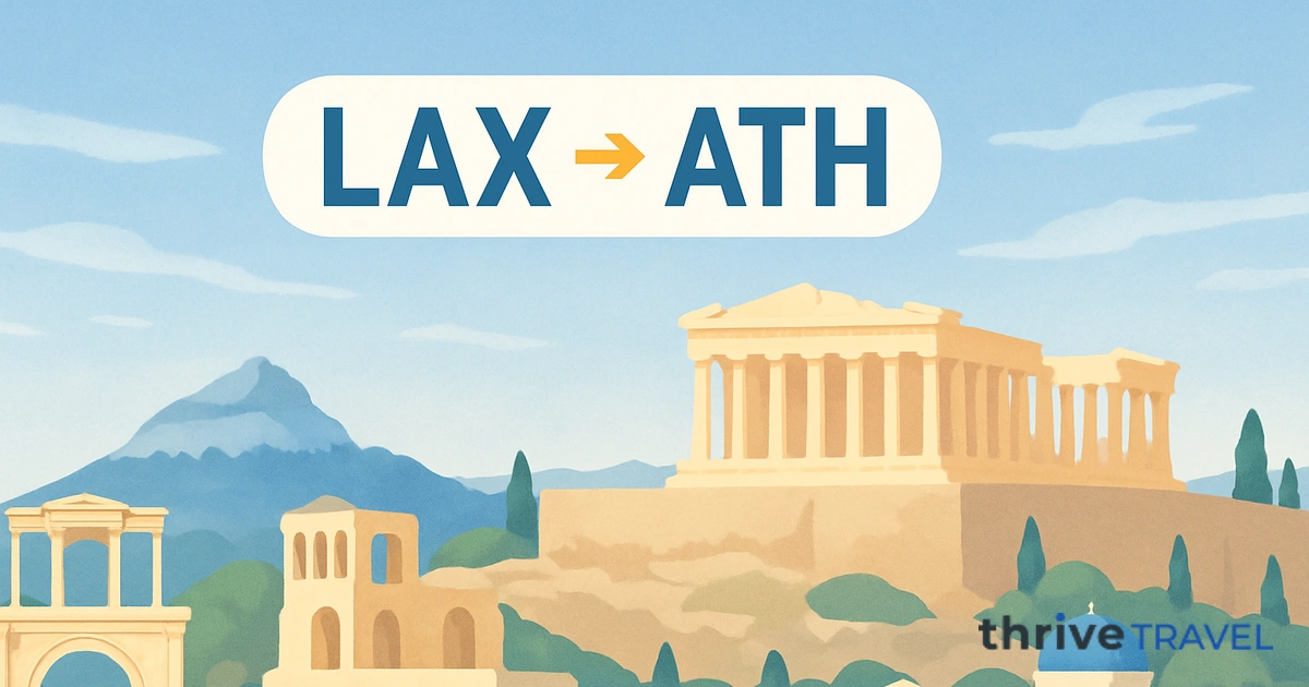 Los Angeles to Athens