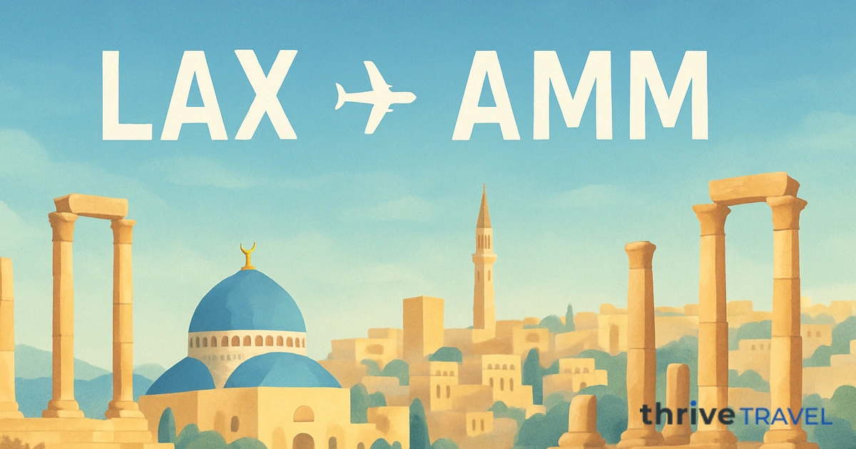 Los Angeles to Amman
