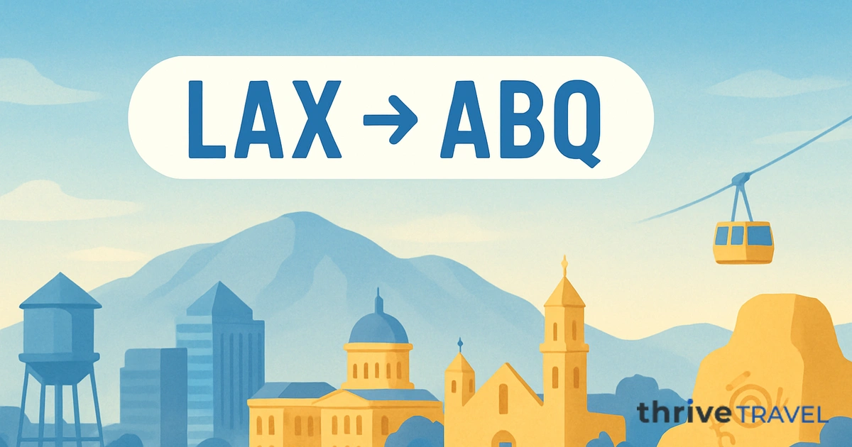 Los Angeles to Albuquerque