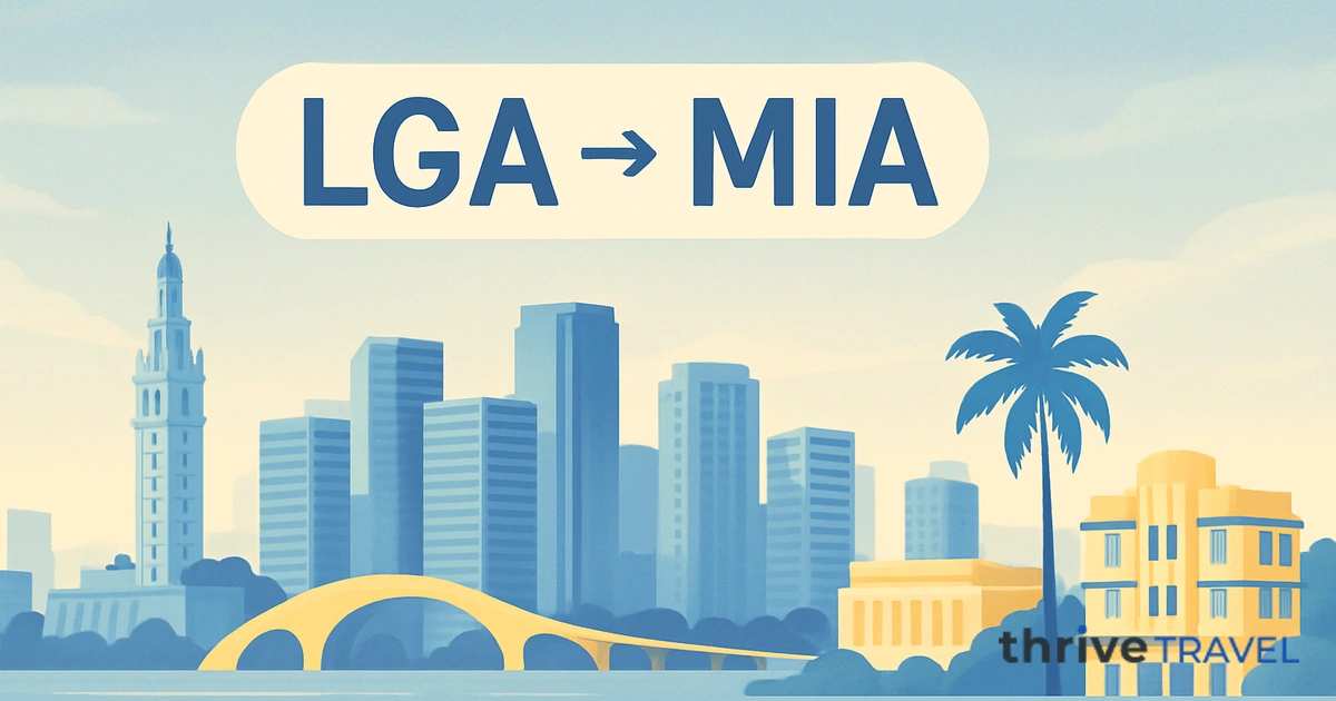New York to Miami
