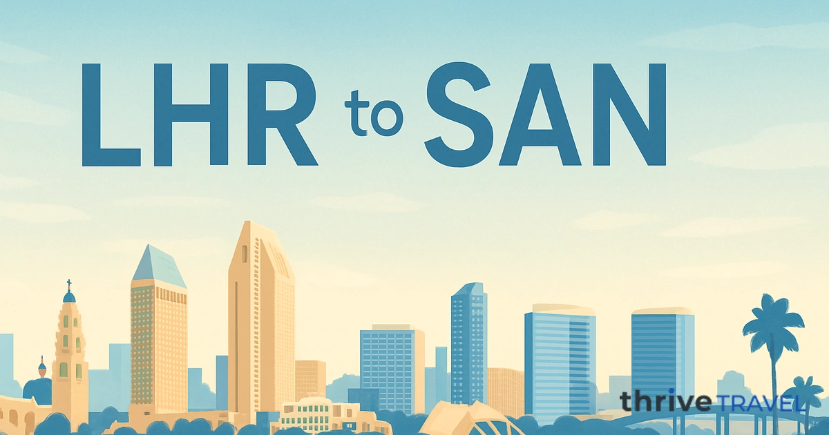 London to San Diego
