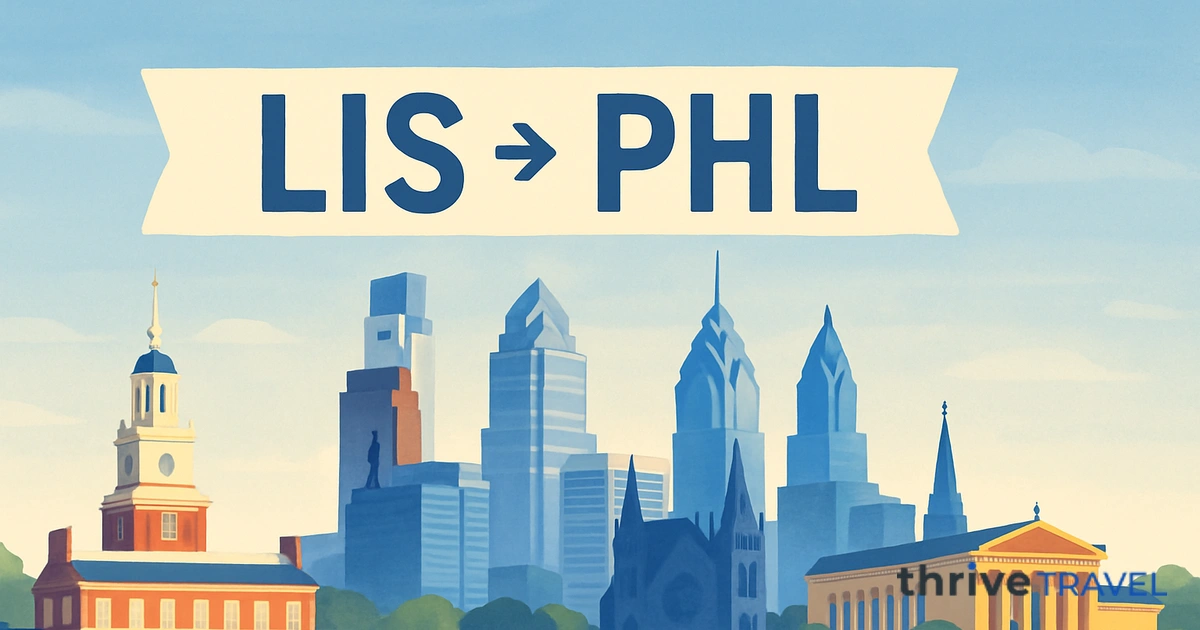 Lisbon to Philadelphia