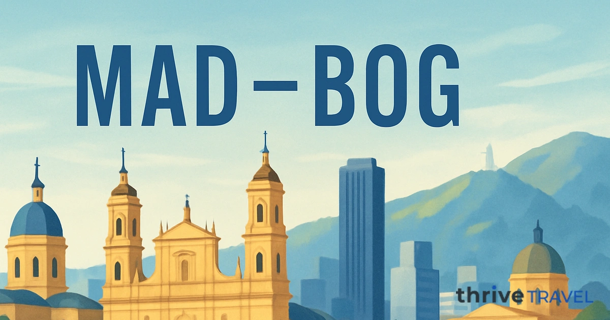 Madrid to Bogotá