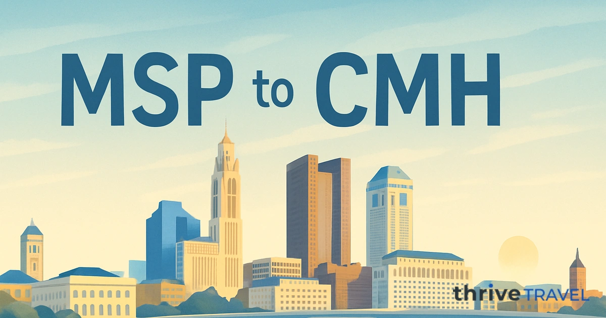 Minneapolis to Columbus