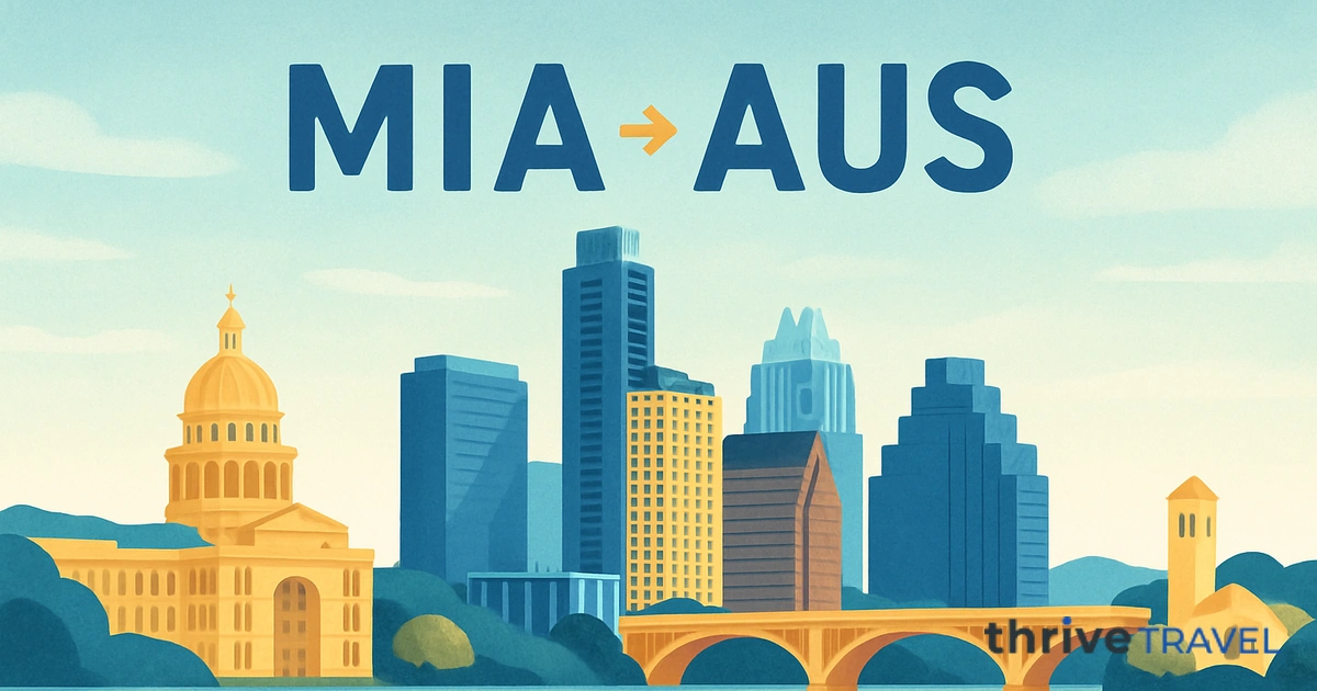 Miami to Austin