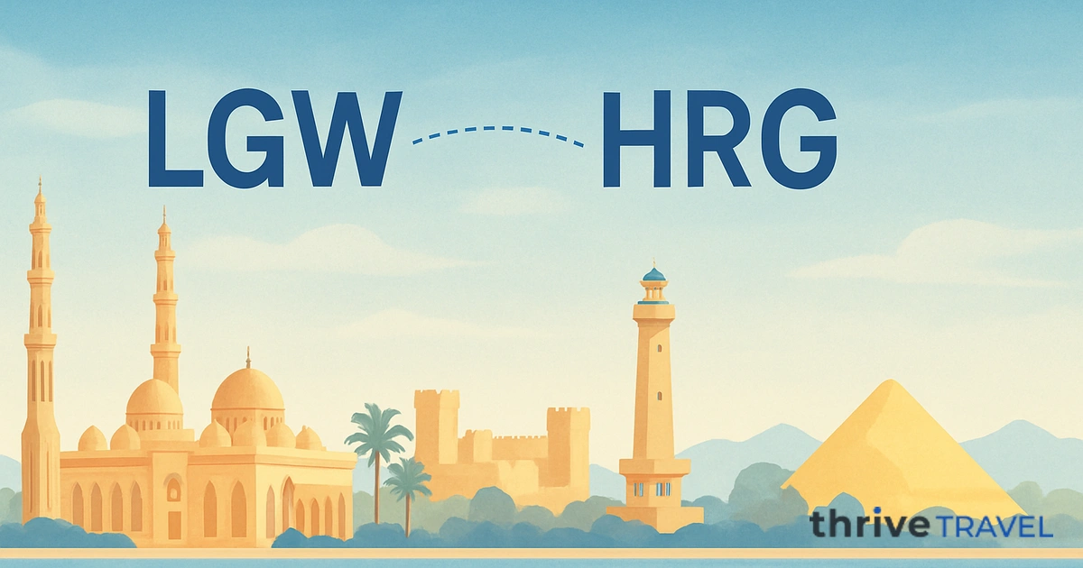 London to Hurghada