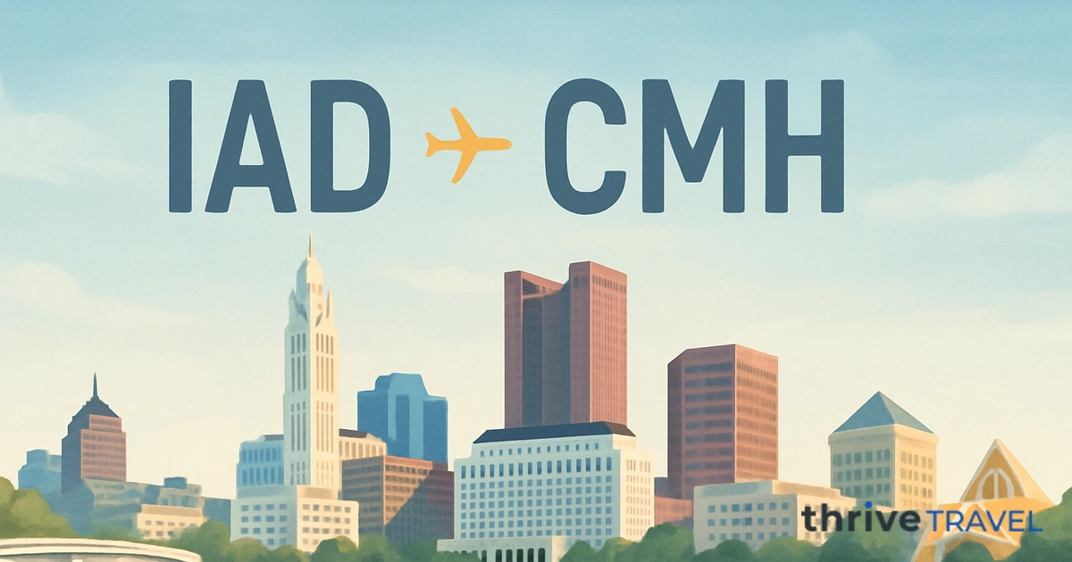 Washington to Columbus