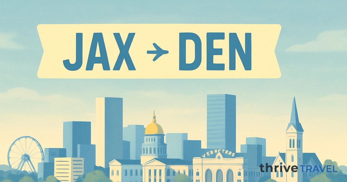 Jacksonville to Denver