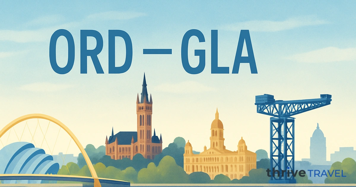 Chicago to Glasgow