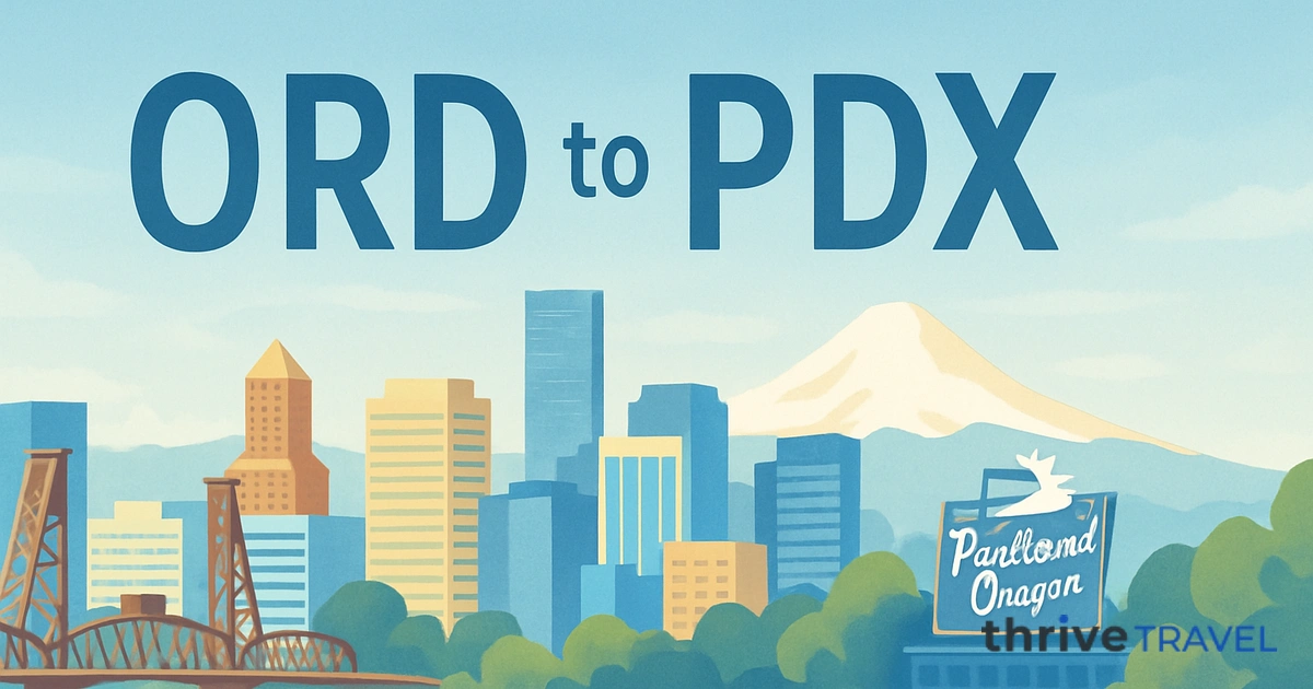 Chicago to Portland
