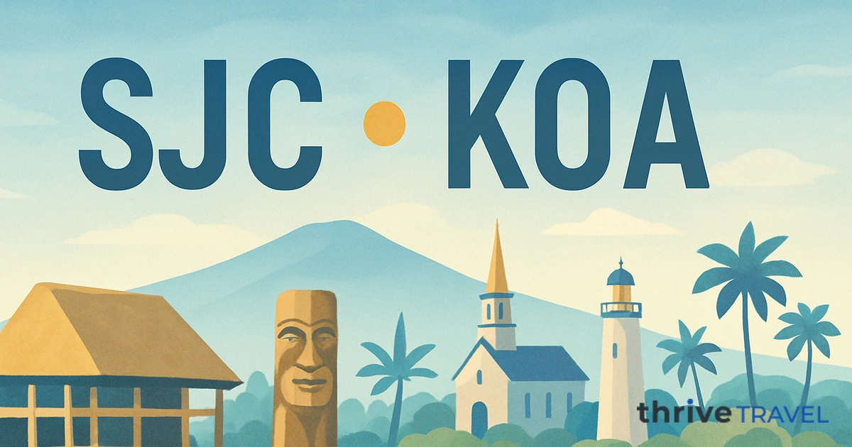 San Jose to Kona
