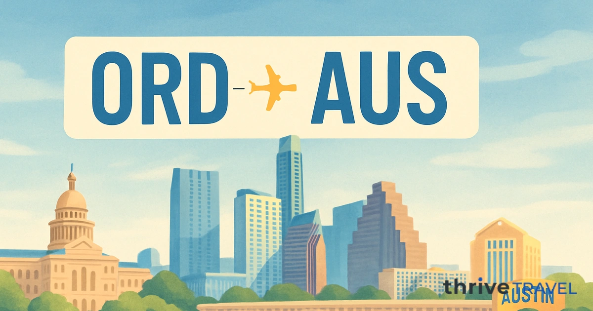 Chicago to Austin