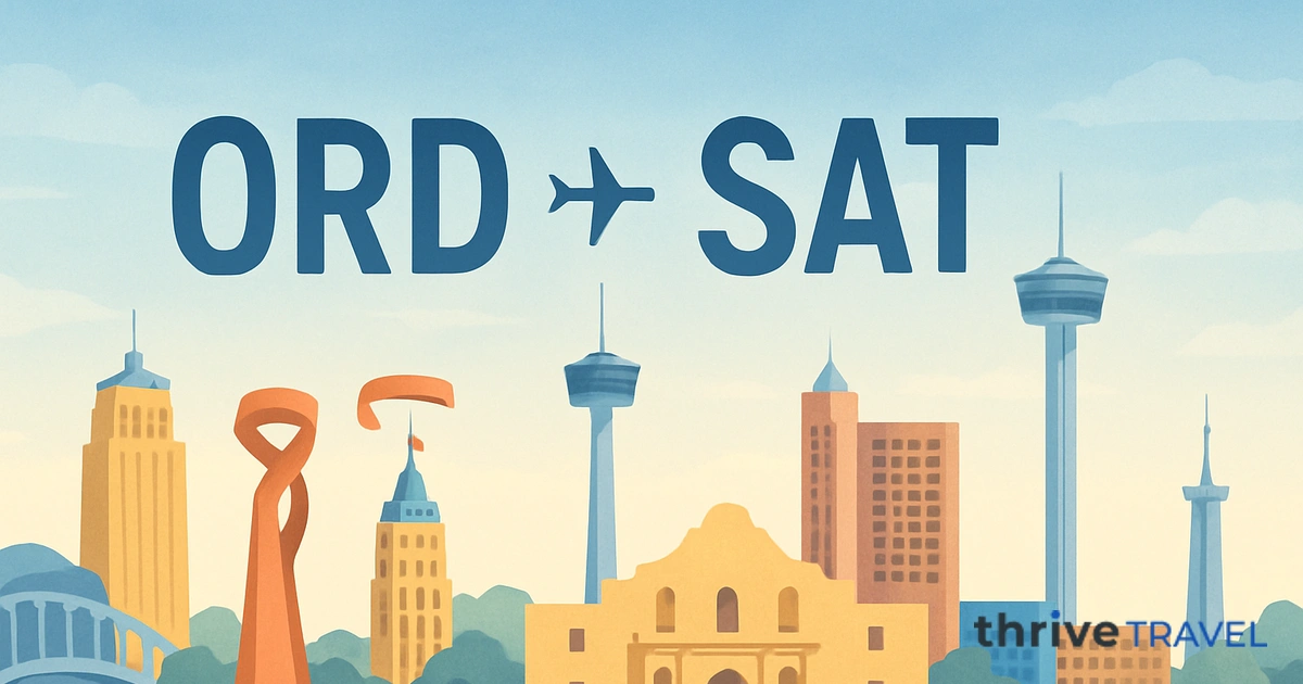 Chicago to San Antonio
