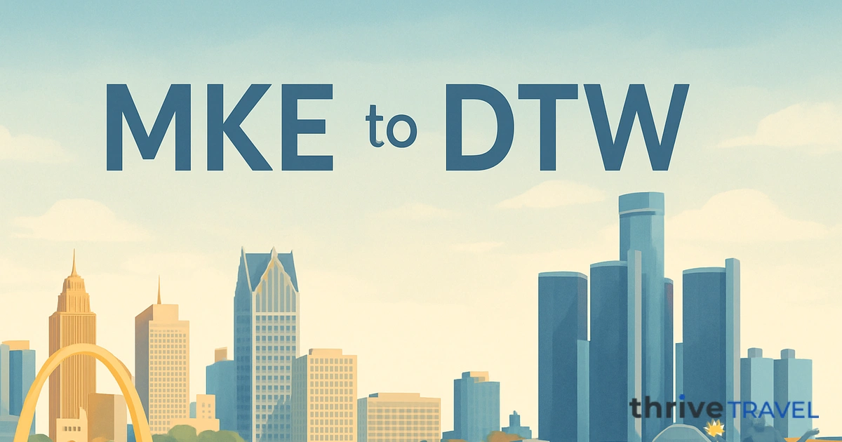 Milwaukee to Detroit