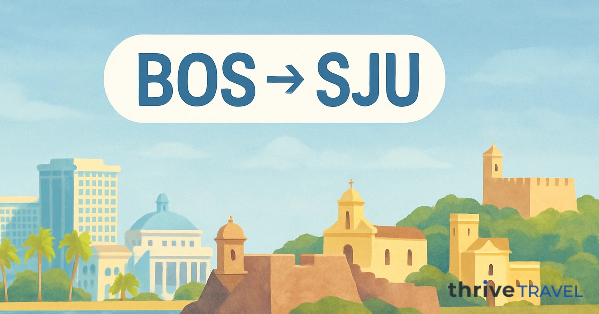 Boston to San Juan