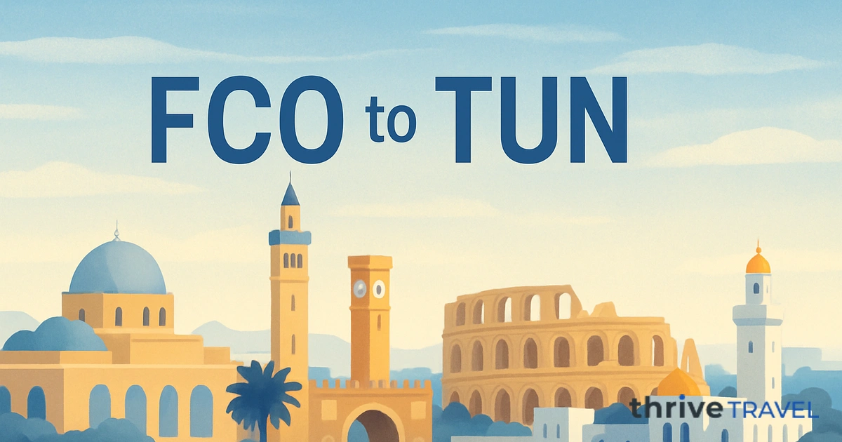 Rome to Tunis