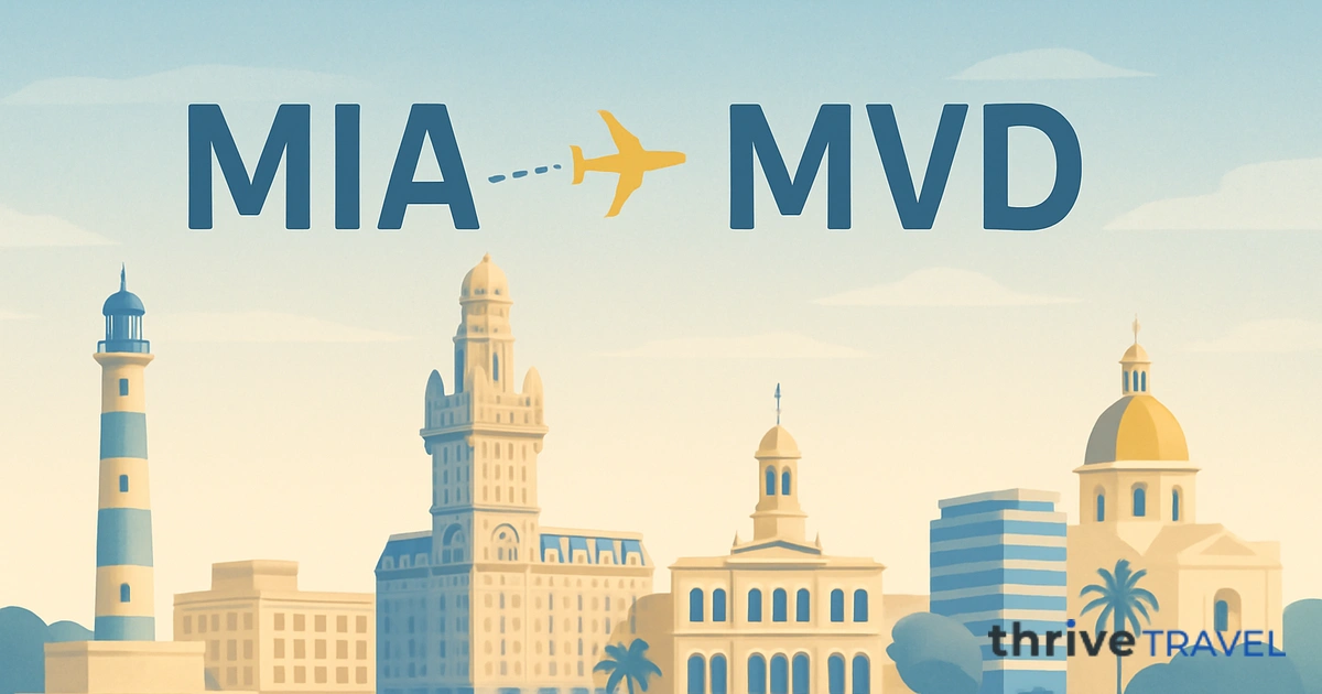Miami to Montevideo
