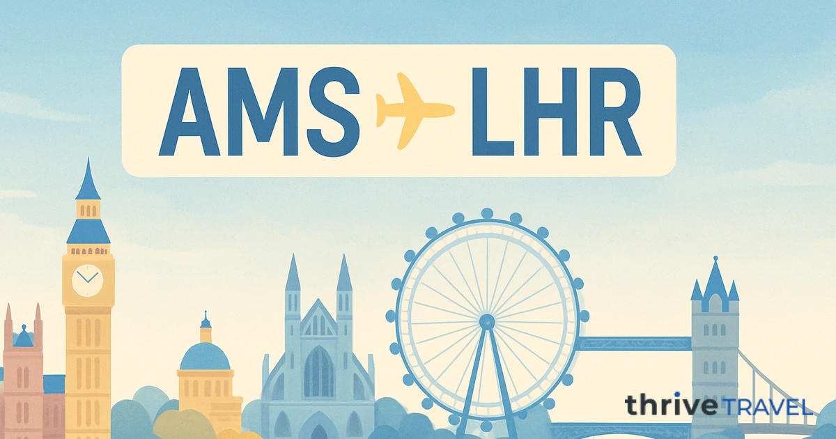 Amsterdam to London