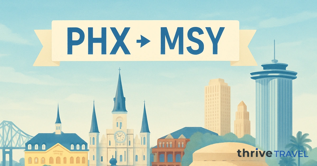 Phoenix to New Orleans