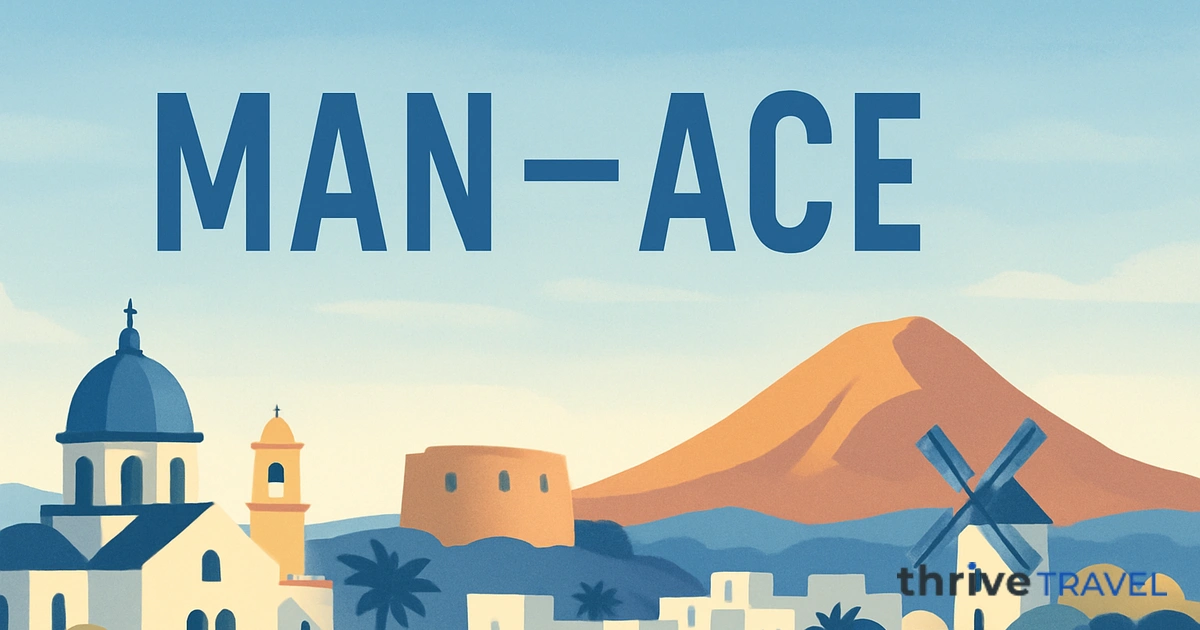 Manchester to Lanzarote