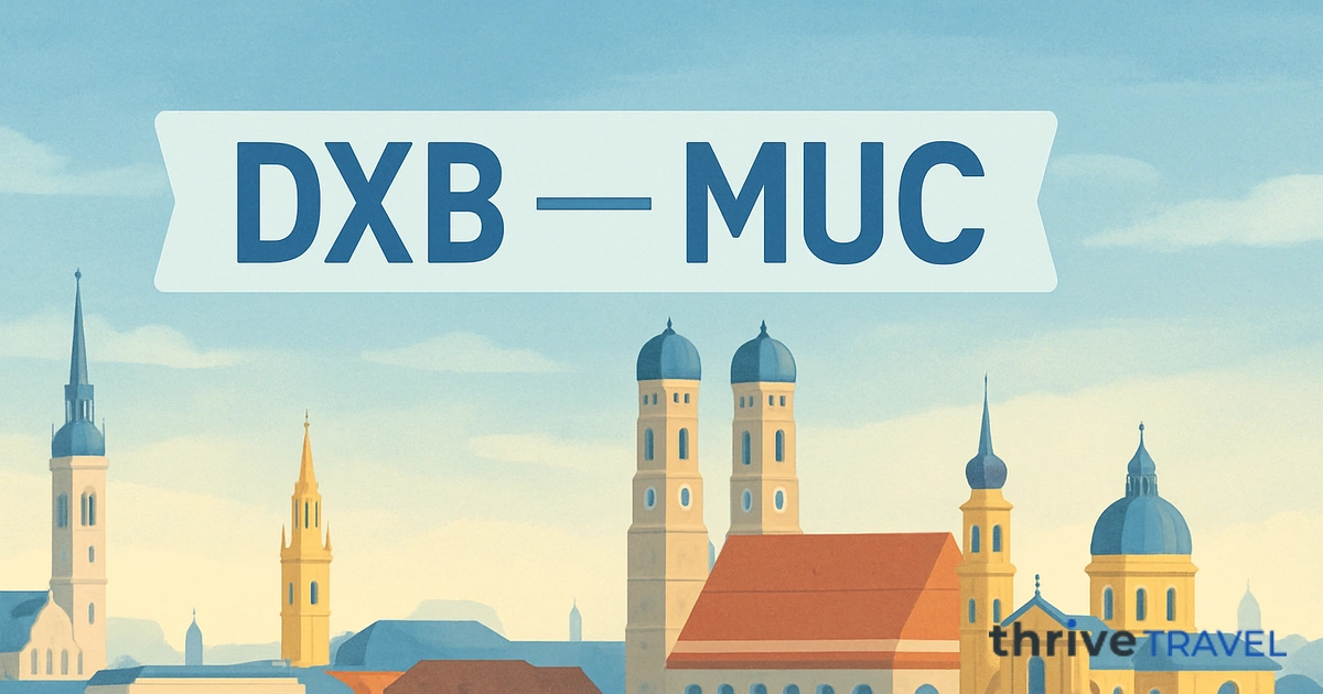 Dubai to Munich