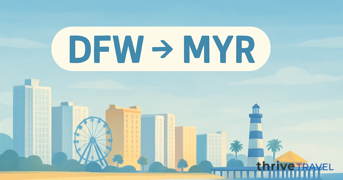 Dallas to Myrtle Beach