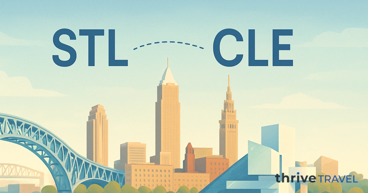St. Louis to Cleveland