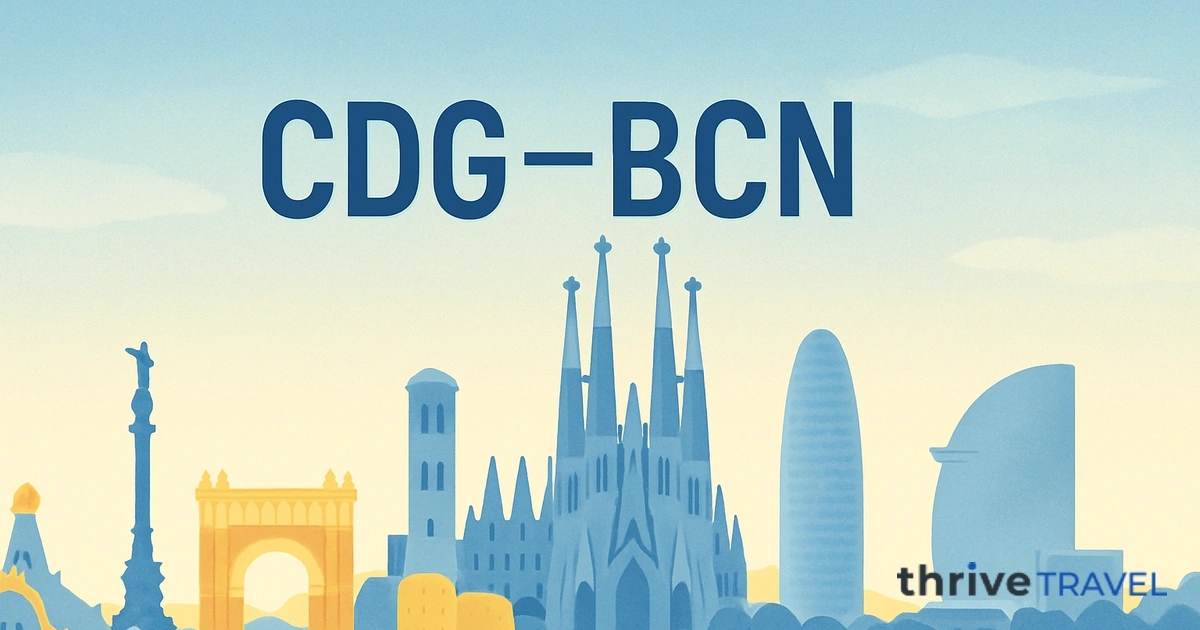 Paris to Barcelona