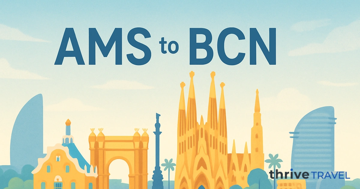 Amsterdam to Barcelona