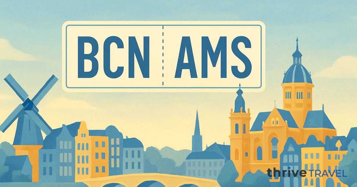 Barcelona to Amsterdam