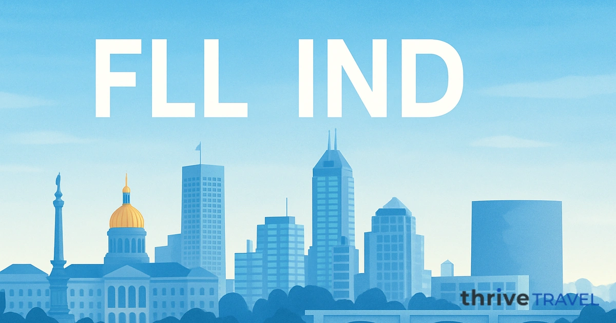 Fort Lauderdale to Indianapolis