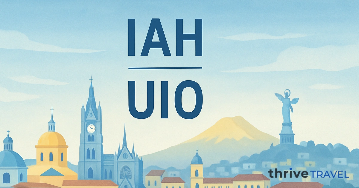 Houston to Quito