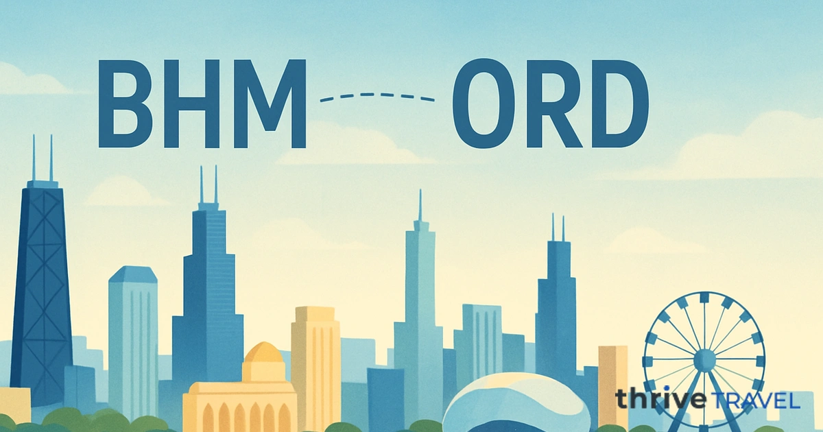 Birmingham to Chicago