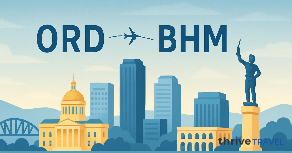 Chicago to Birmingham