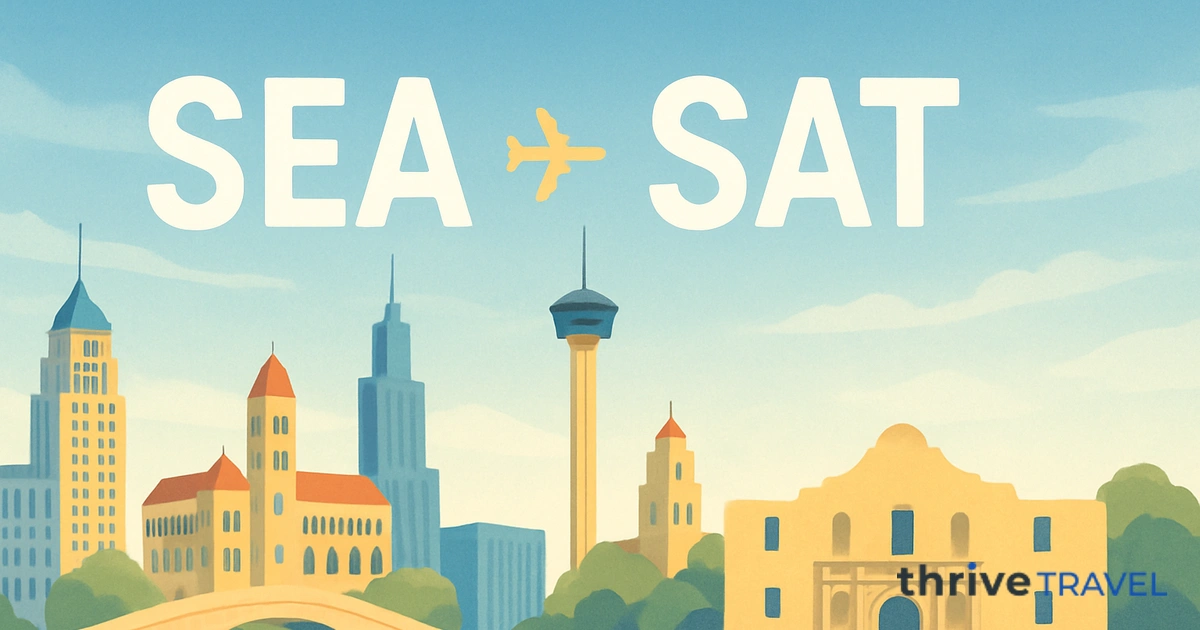 Seattle to San Antonio