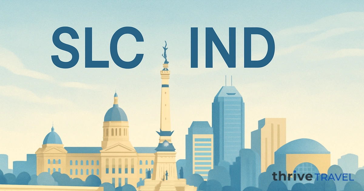 Salt Lake City to Indianapolis
