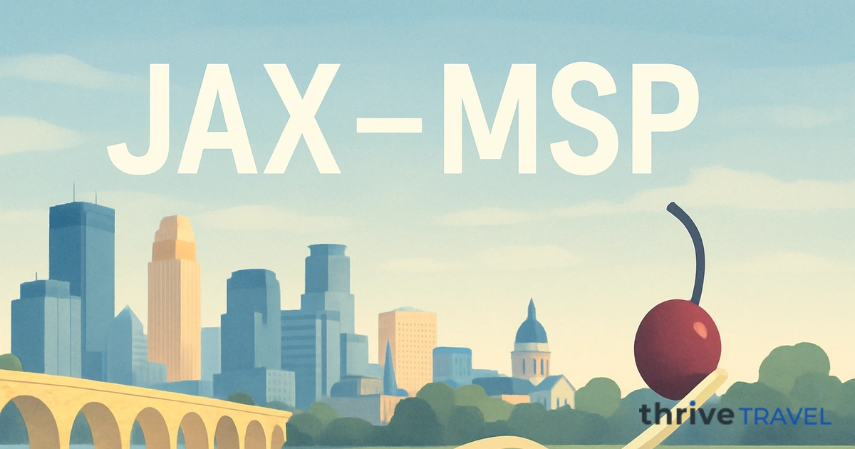 Jacksonville to Minneapolis