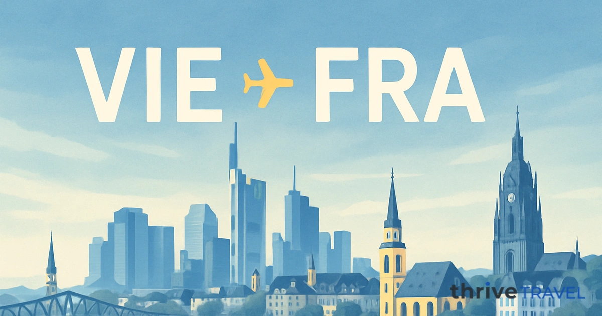 Vienna to Frankfurt