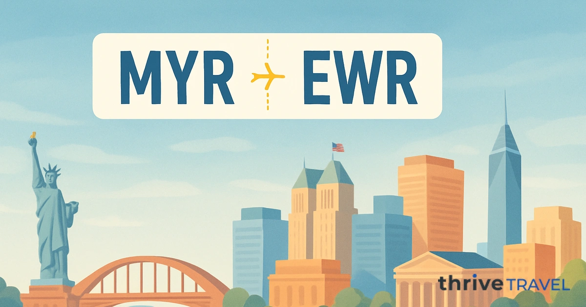 Myrtle Beach to Newark