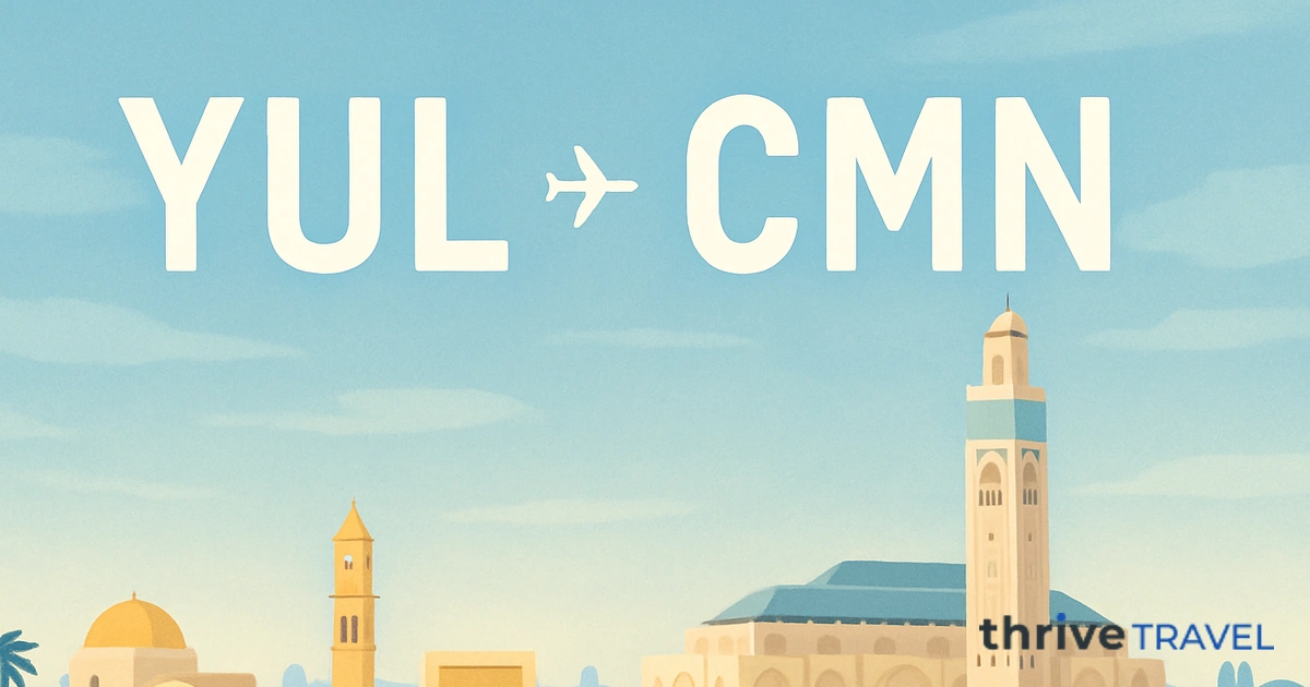 Montreal to Casablanca