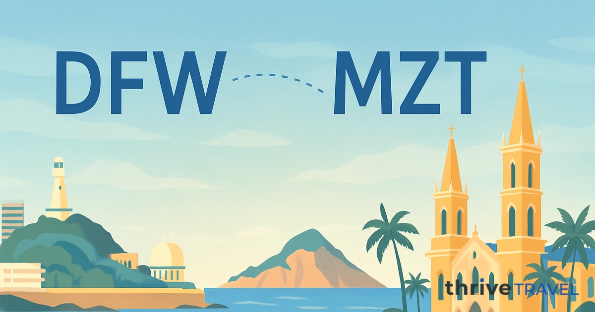 Dallas to Mazatlán