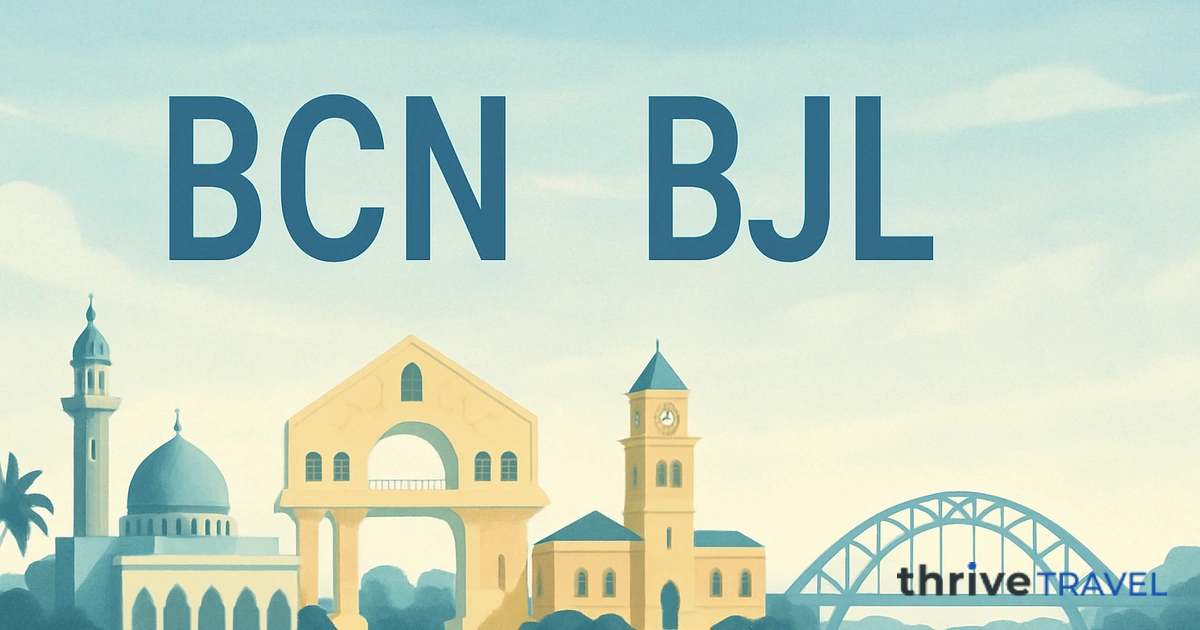 Barcelona to Banjul