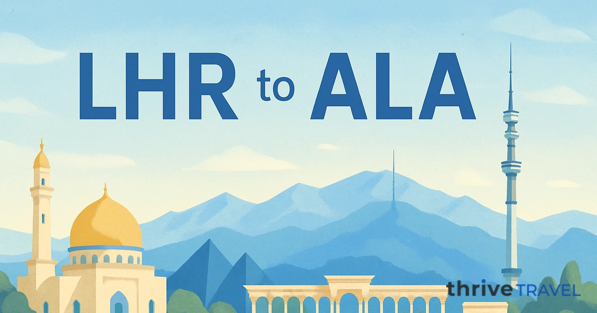 London to Almaty