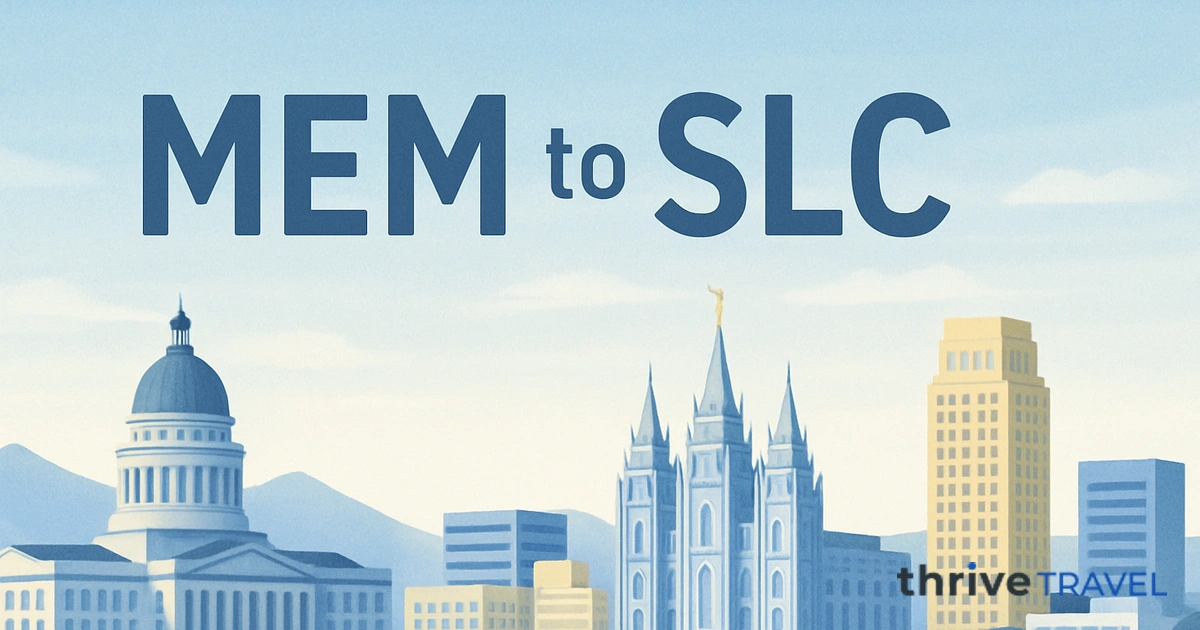 Memphis to Salt Lake City