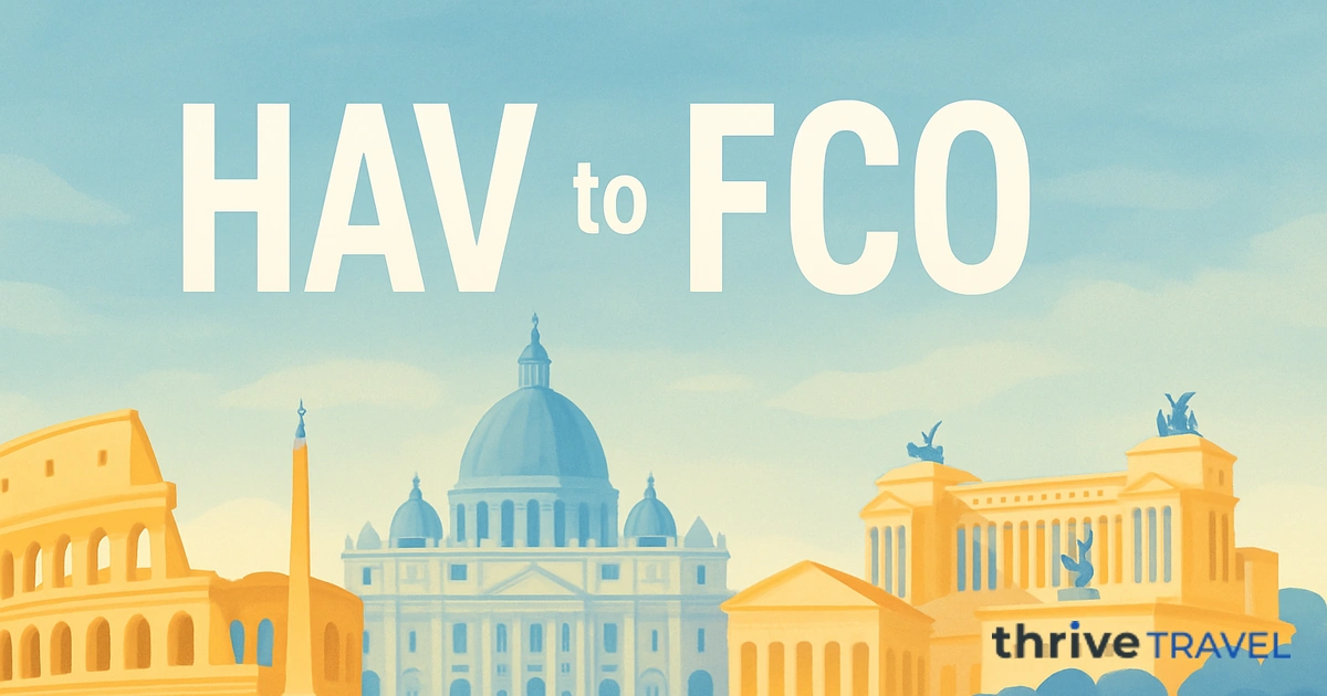 Havana to Rome