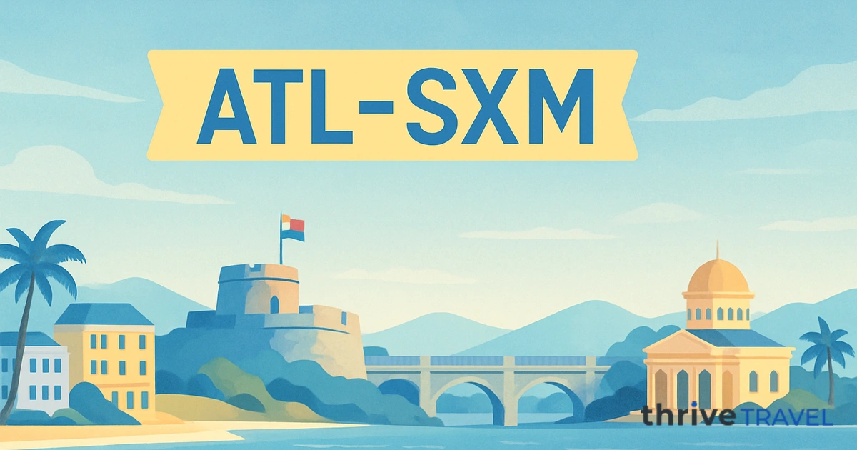 Atlanta to Sint Maarten