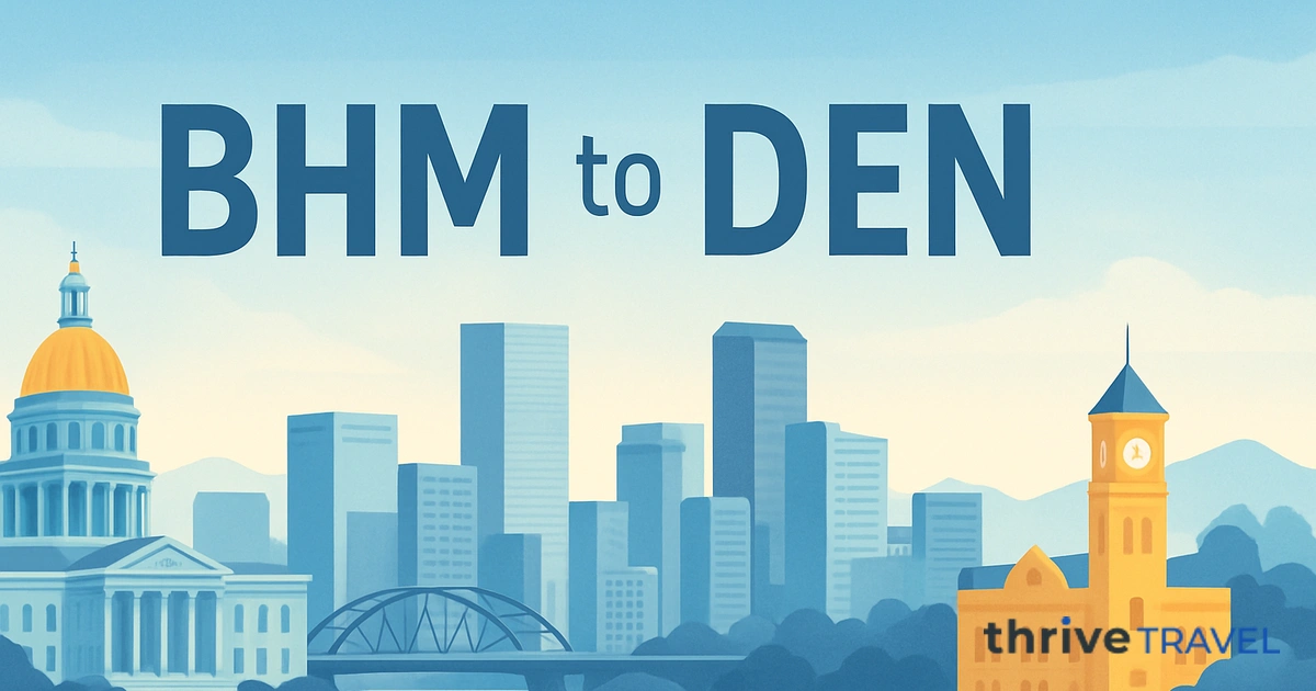 Birmingham to Denver