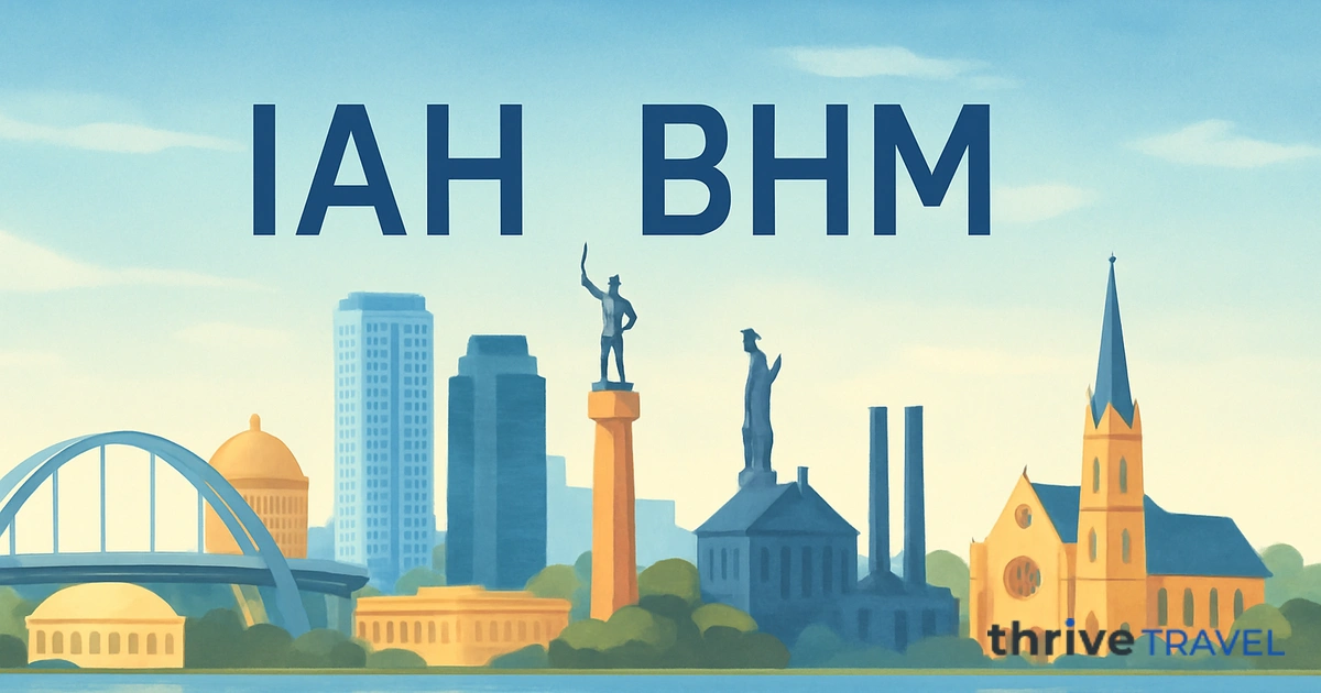Houston to Birmingham