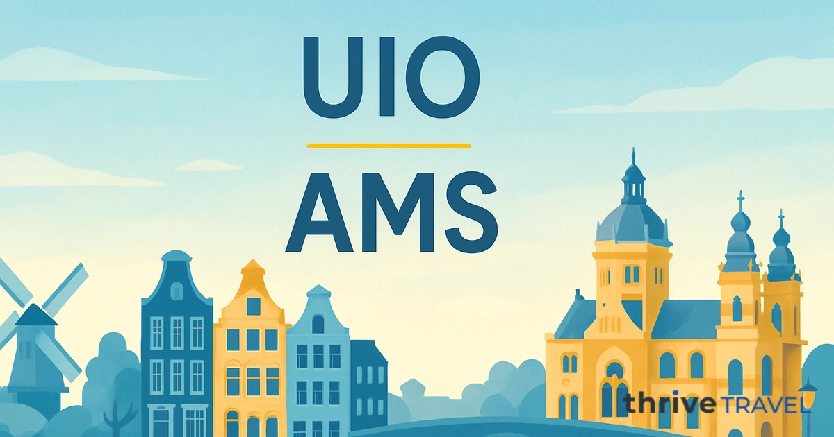 Quito to Amsterdam