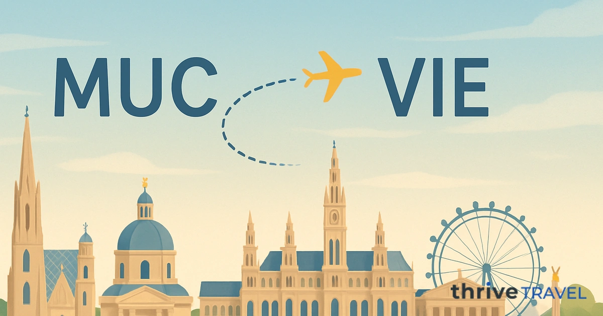 Munich to Vienna
